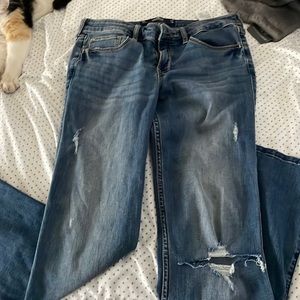 Hollister low rise bootcut jeans